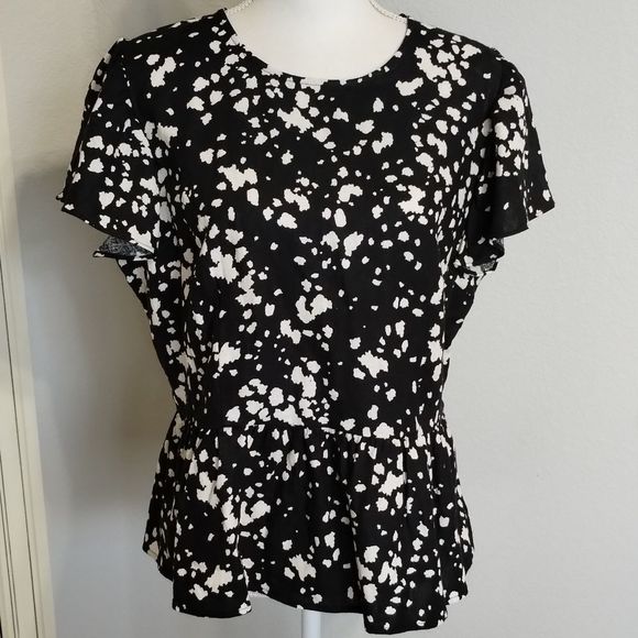 Who What Wear Tops - WHO What Wear Peplum Top NEW!